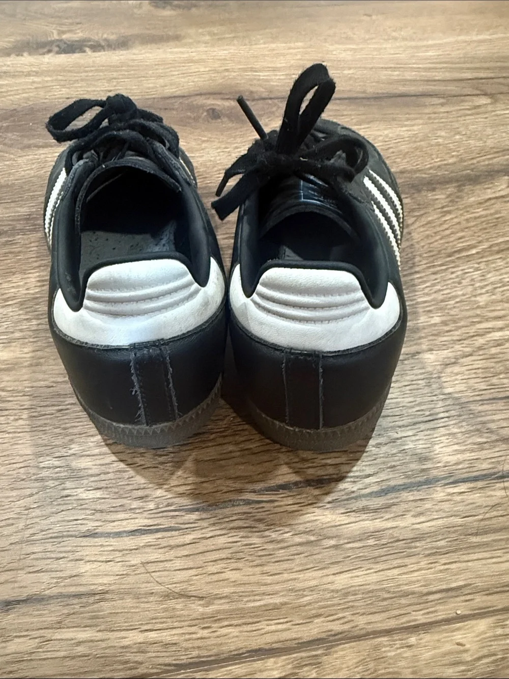 Adidas Samba youth Black & White Classic Leather Sneaker - Picture 4 of 6